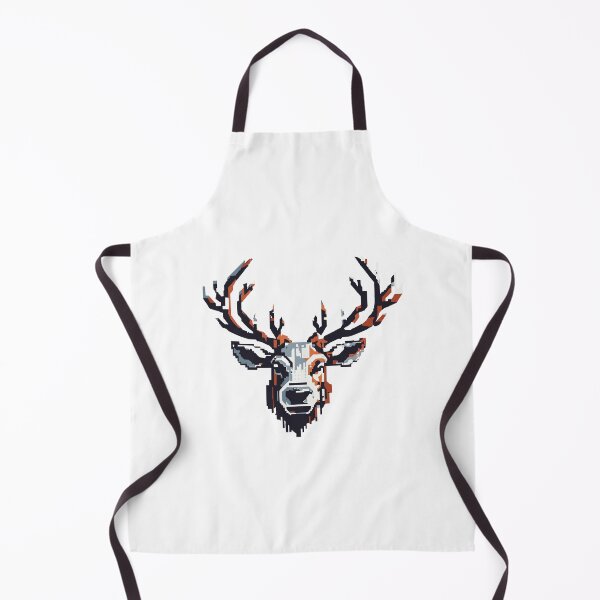 Item preview, Pixelated Reindeer - Minimalistic Winter Art. designed and sold by SandArtz.