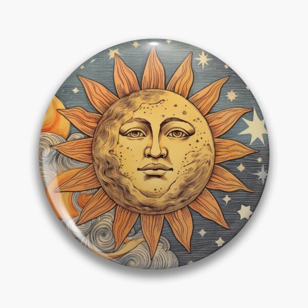 Item preview, Retro Sun And Stars designed and sold by Chill-Wave.