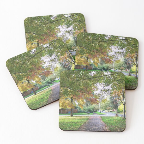 Item preview, Autumn trees path designed and sold by santoshputhran.