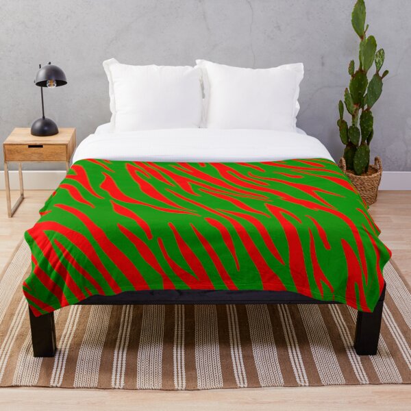 Item preview, Animal Stripes Pattern Red, Green designed and sold by PritchBlack.