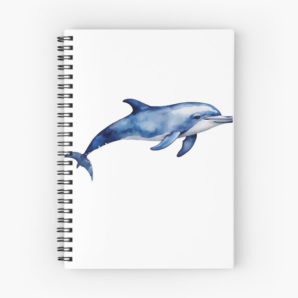 Artikelvorschau, Aquarell Delphin entworfen und verkauft von silviaol.