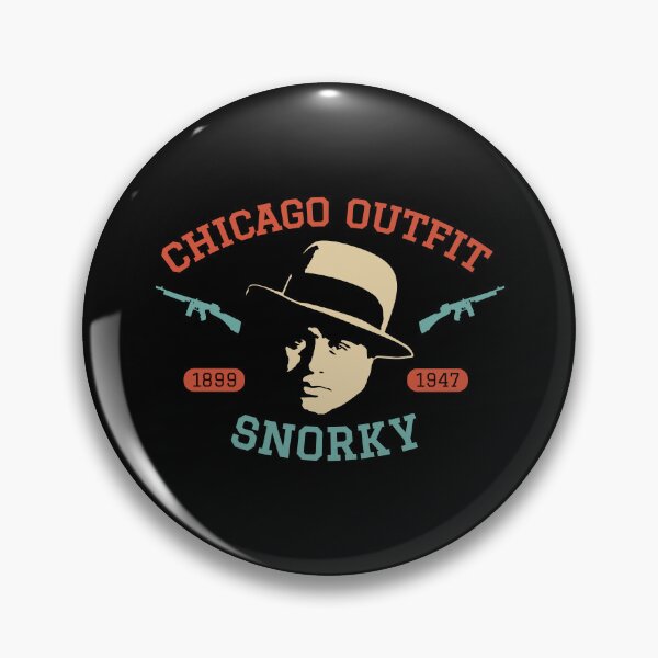 Item preview, Al Capone 'Snorky' Portrait Logo - Chicago Outfit designed and sold by Boogosh.
