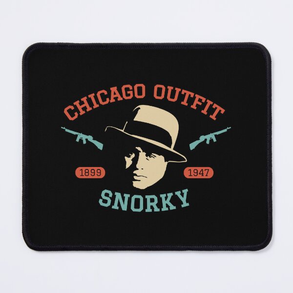Item preview, Al Capone 'Snorky' Portrait Logo - Chicago Outfit designed and sold by Boogosh.