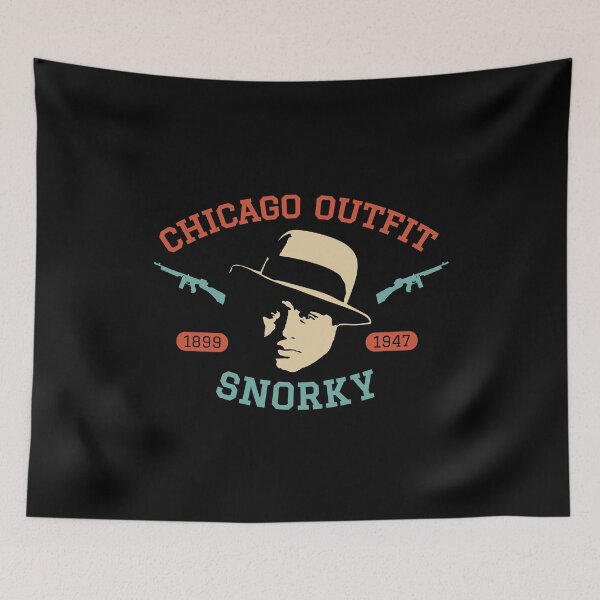 Item preview, Al Capone 'Snorky' Portrait Logo - Chicago Outfit designed and sold by Boogosh.
