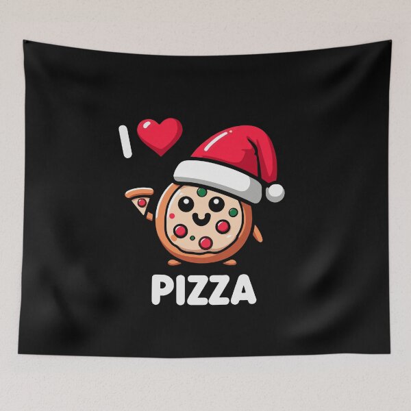Artikelvorschau, Weihnachten, ich LIEBE PIZZA entworfen und verkauft von Lukasz Kobylka.
