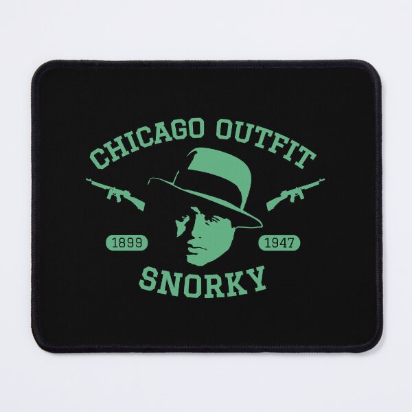 Item preview, Al Capone 'Snorky' Portrait Logo - Chicago Outfit designed and sold by Boogosh.
