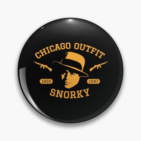 Item preview, Al Capone 'Snorky' Portrait Logo - Chicago Outfit designed and sold by Boogosh.