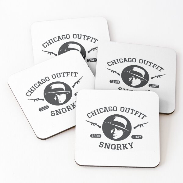 Item preview, Al Capone 'Snorky' Portrait Logo - Chicago Outfit designed and sold by Boogosh.