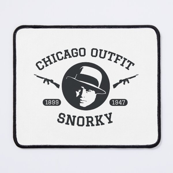 Item preview, Al Capone 'Snorky' Portrait Logo - Chicago Outfit designed and sold by Boogosh.
