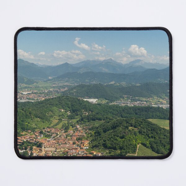 Item preview, Italian Countryside Aerial - Charming Small Towns and Lush Wooded Hills designed and sold by Georgia Mizuleva.