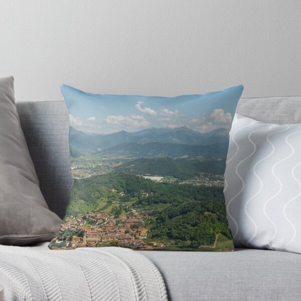 Item preview, Italian Countryside Aerial - Charming Small Towns and Lush Wooded Hills designed and sold by Georgia Mizuleva.