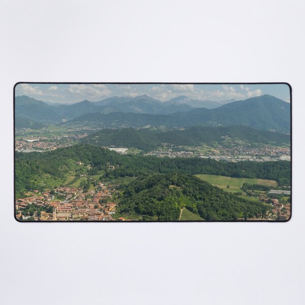 Item preview, Italian Countryside Aerial - Charming Small Towns and Lush Wooded Hills designed and sold by Georgia Mizuleva.