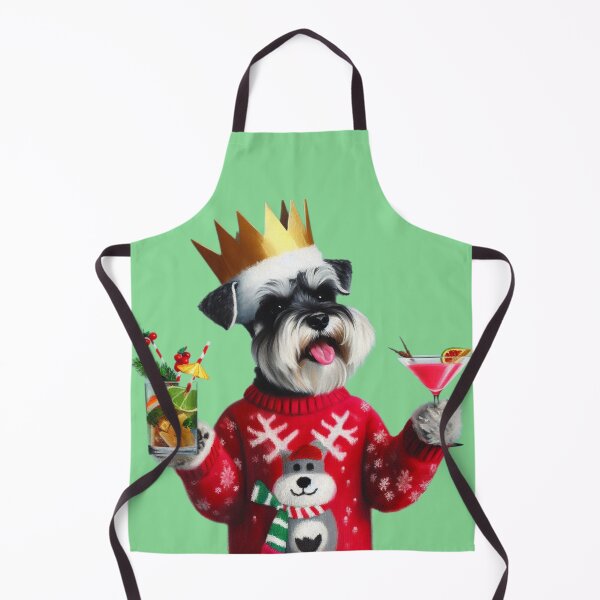 Artikelvorschau, Festlicher Schnauzer entworfen und verkauft von barksandsqueaks.