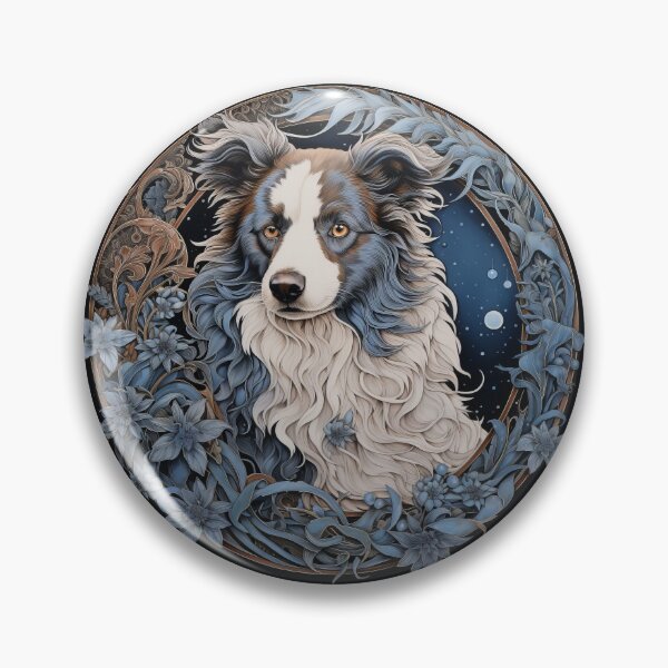 Item preview, Blue Merle Australian Shepherd designed and sold by DogLove.