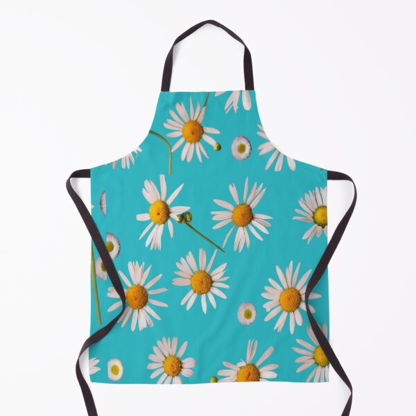 Item preview, Daisies on a blue background designed and sold by Studio-DesignWw.