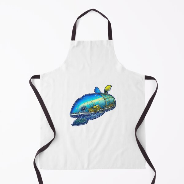 Item preview, The rococopunk bowhead whale sticker designed and sold by spoo-art.