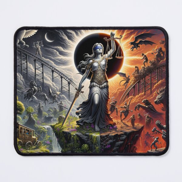 Item preview, Themis Goddess of Justice Fantasy Setting 18 designed and sold by FantasyCoasters.