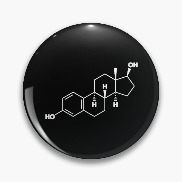 Item preview, Estradiol (Estrogen) Structural Formula designed and sold by ScienceCorner.