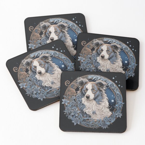 Item preview, Blue Merle Australian Shepherd designed and sold by DogLove.