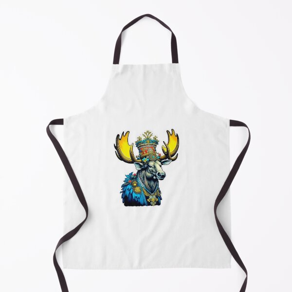 Item preview, The rococopunk moose sticker designed and sold by spoo-art.