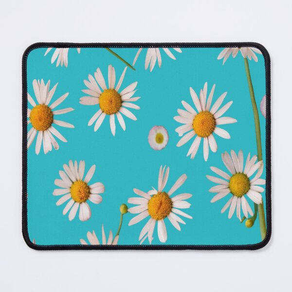 Item preview, Daisies on a blue background designed and sold by Studio-DesignWw.