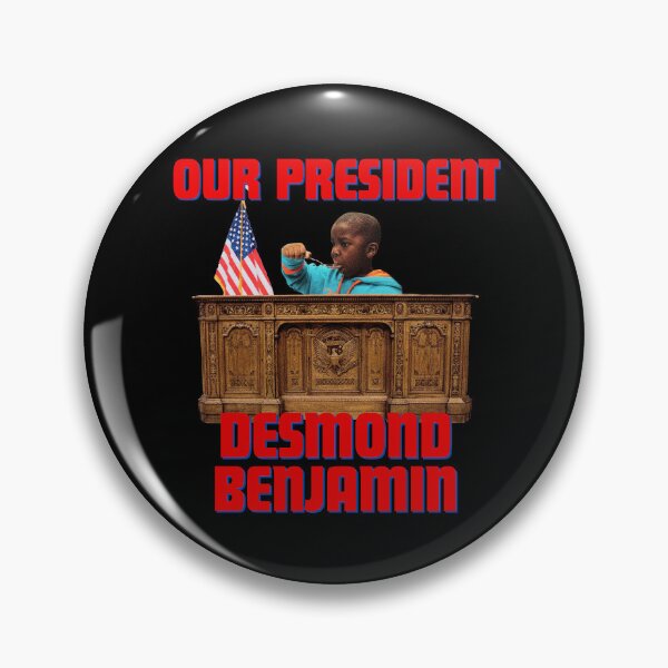 Artikelvorschau, Desmond Benjamin Unser Präsident entworfen und verkauft von JurenArt.