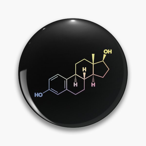 Item preview, Estradiol (Estrogen) Structural Formula designed and sold by ScienceCorner.