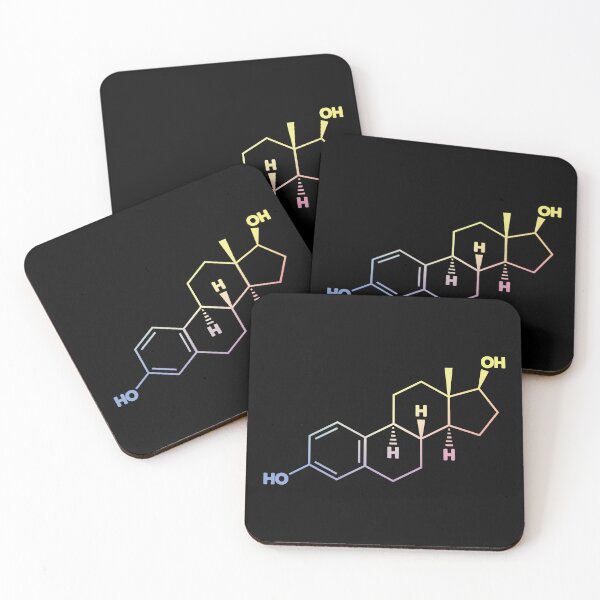 Item preview, Estradiol (Estrogen) Structural Formula designed and sold by ScienceCorner.