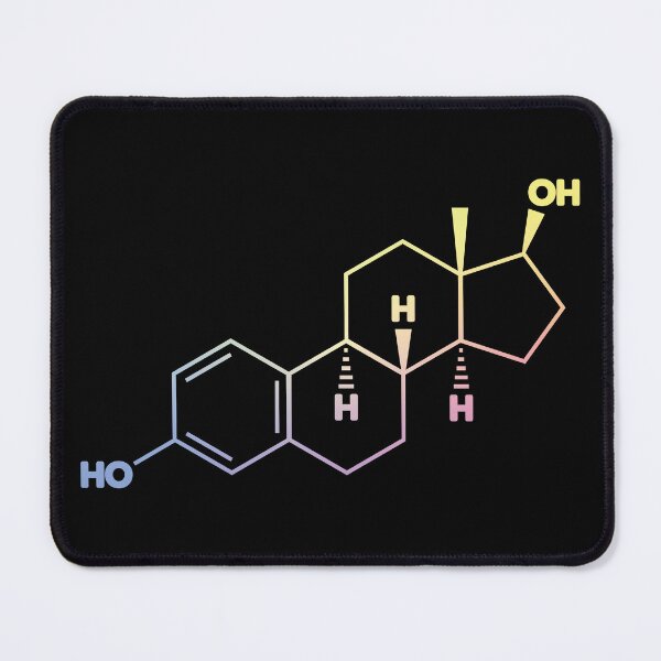 Item preview, Estradiol (Estrogen) Structural Formula designed and sold by ScienceCorner.