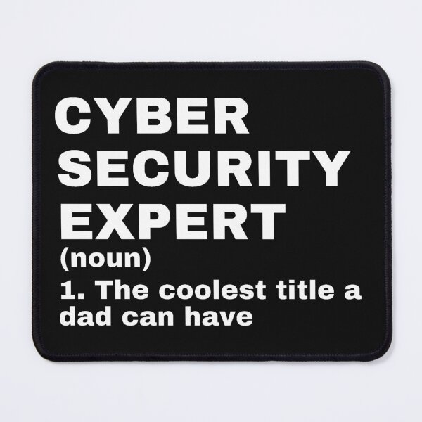 Item preview, Cyber Security Expert The Coolest Title a Dad Can Have designed and sold by tshirtfever.