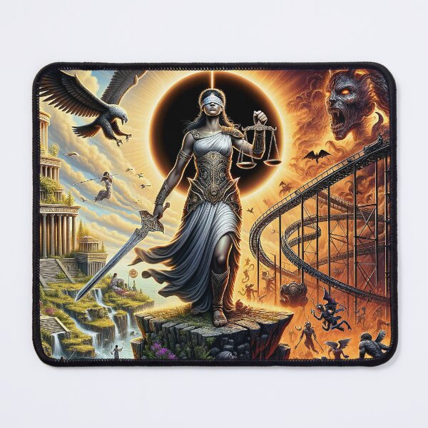 Item preview, Themis Goddess of Justice Fantasy Setting 23 designed and sold by FantasyCoasters.
