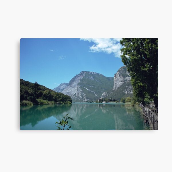 Italian Alps, Reflected Canvas Print