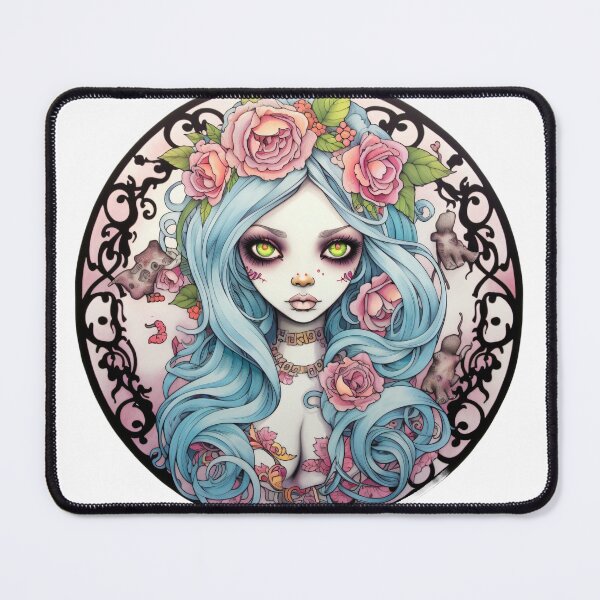 Item preview, Floral Pastel Zombie Bride designed and sold by Dannypryce.