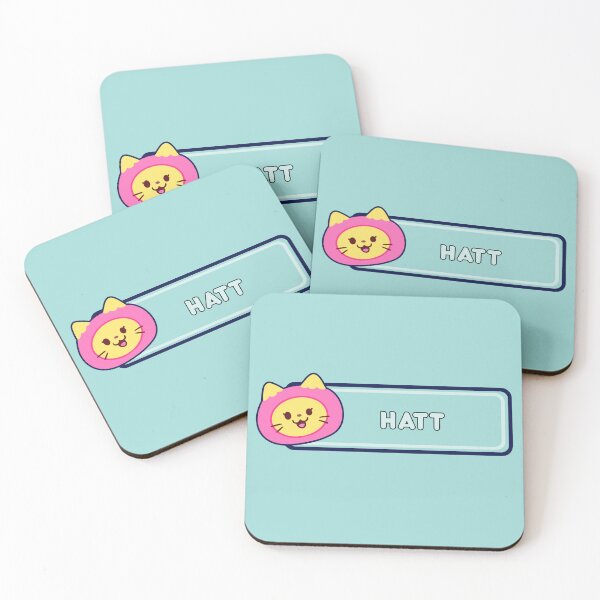 Item preview, ITZY (WDZY) Yeji’s Character Hatt’s Name Tag designed and sold by LilMissRandom17.
