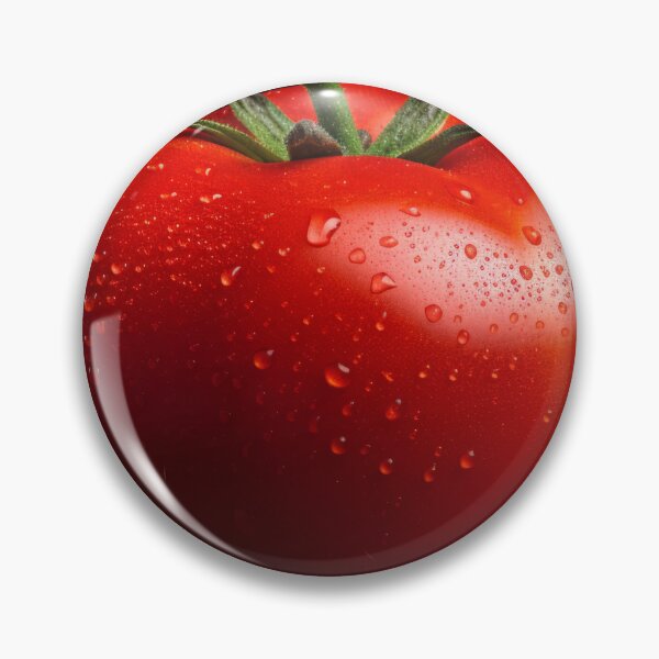 Item preview, Tomato on black background designed and sold by Alenus.
