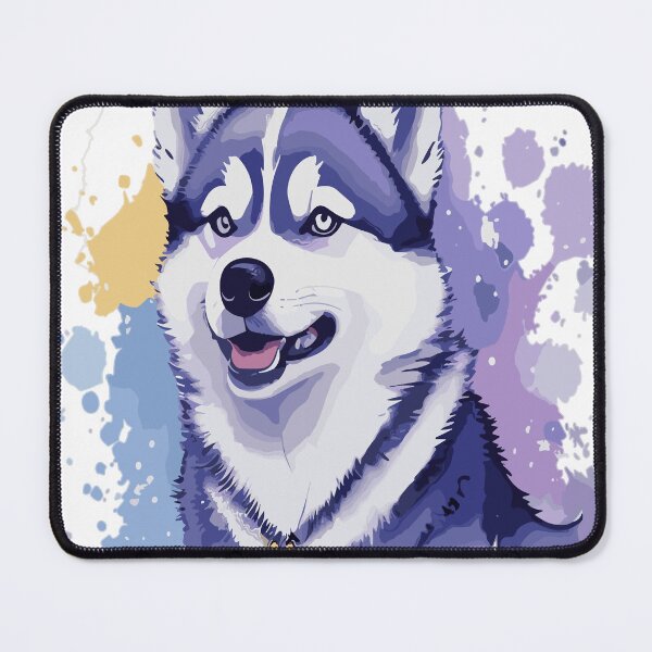 Item preview, Husky in watercolors designed and sold by LongIslandDesgn.