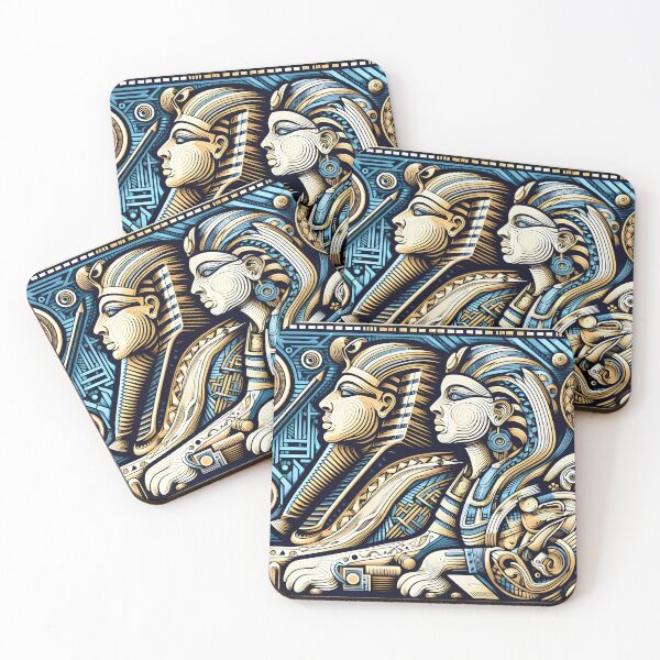 Item preview, Art Deco Sands: Sphinx's Whispers designed and sold by StedeBonnet.
