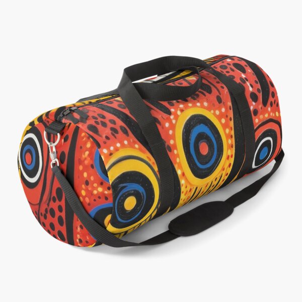 Item preview, Funky Orange Evil Eye Illustration with Bright Colors designed and sold by GulDesignCo.