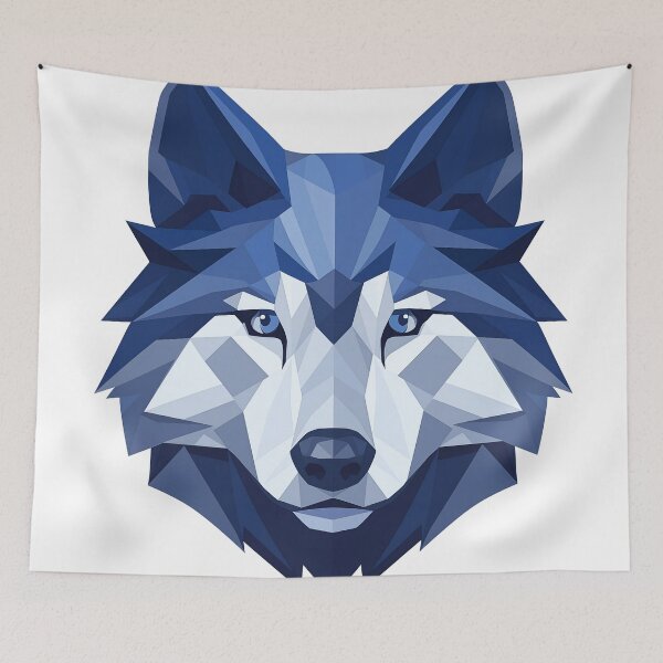 Item preview, Blue WolfDog designed and sold by taujiart.