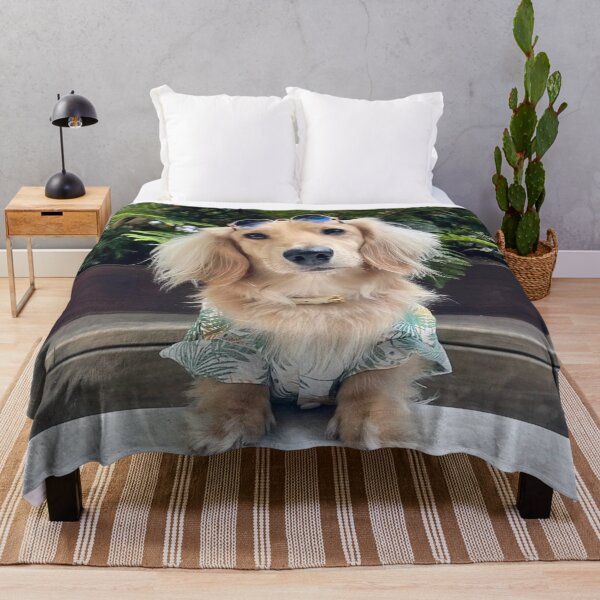 Item preview, Miniature Dachshund Sausage Dog Wearing Sunglasses Shirt designed and sold by FourPawsPrints.