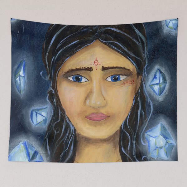 Item preview, Goddess of crystals designed and sold by Halyna Nechyporuk.