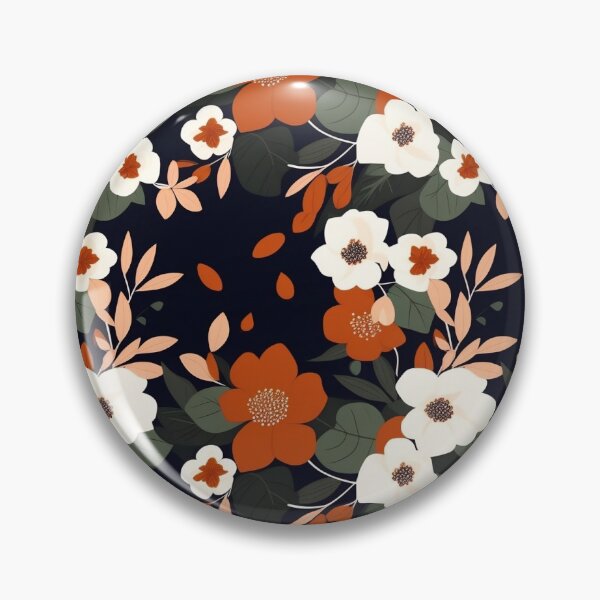 Item preview, Vintage White Floral Pattern designed and sold by Vorterix.