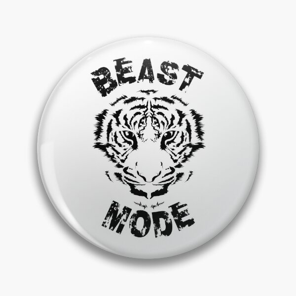 Item preview, beast mode symbol tiger predator power training sport animals designed and sold by AndreMi.