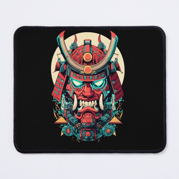 Item preview, Mecha Samurai Oni Mask designed and sold by MechaRon.