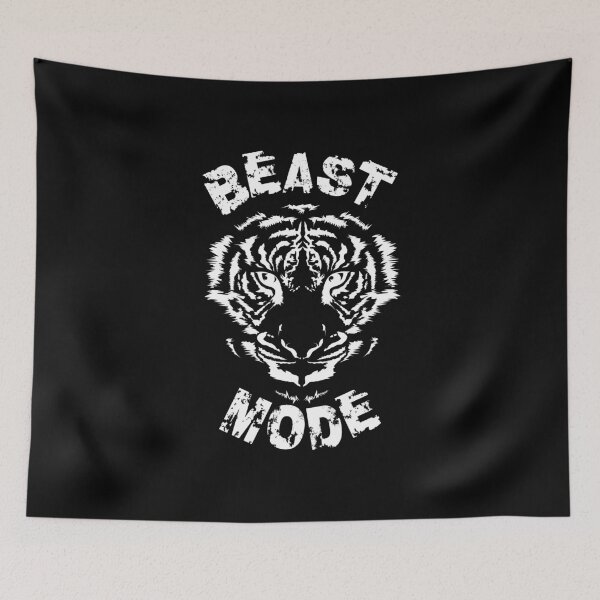 Item preview, Big cats beast mode symbol tiger predator power training sport animals designed and sold by AndreMi.