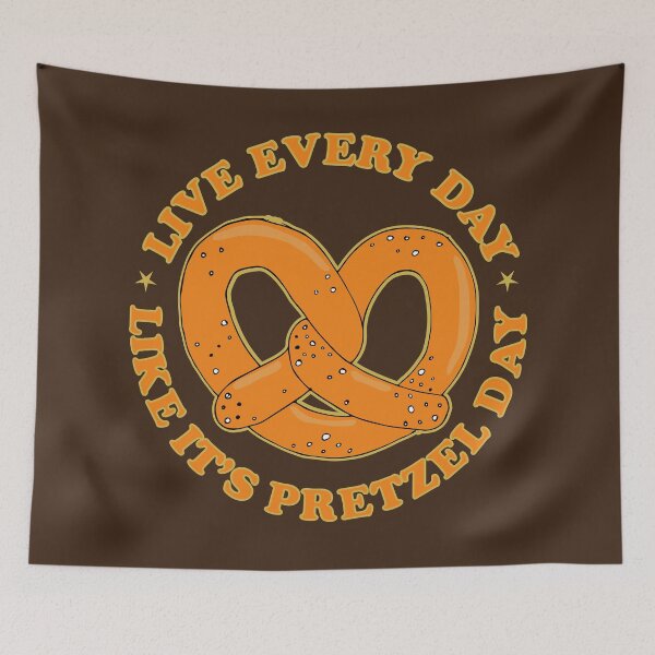 Item preview, Funny Pretzel day Quote designed and sold by HotHibiscus.