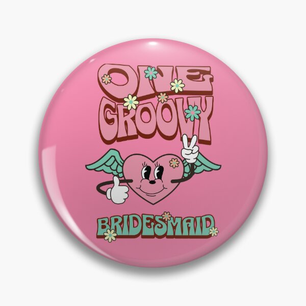 Item preview, One Groovy Bridesmaid designed and sold by RockBeeDesigns.