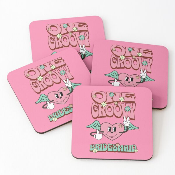 Item preview, One Groovy Bridesmaid designed and sold by RockBeeDesigns.