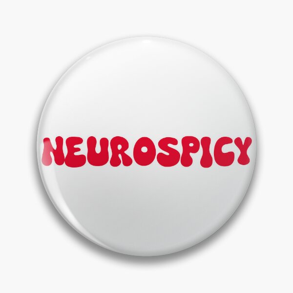 Item preview, neurospicy (funky red) designed and sold by edajylix.