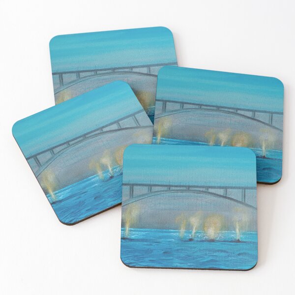 Item preview, whale belly, estetic, painting, bridge designed and sold by colorgallery11.